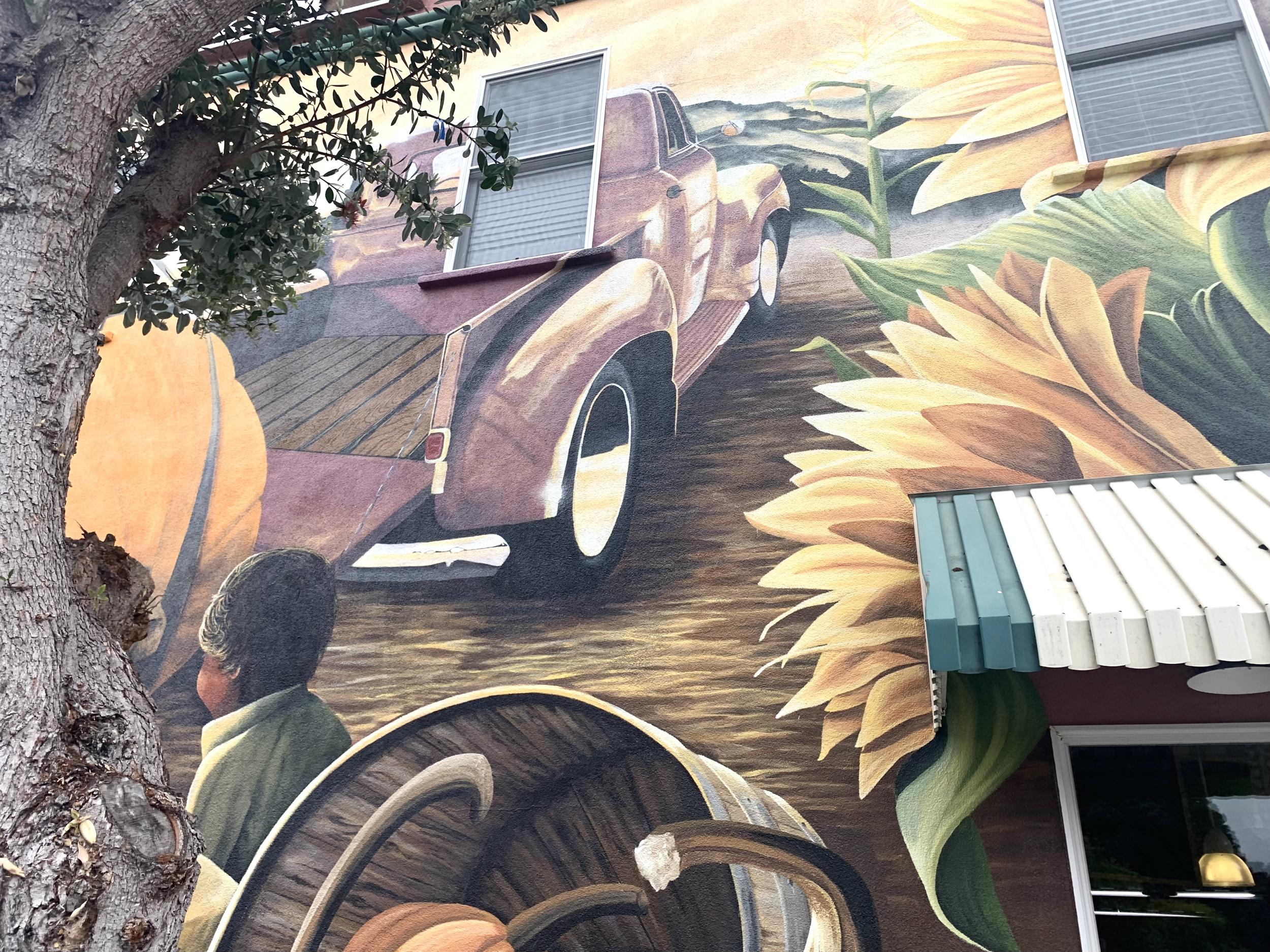 Half Moon Bay Mural detail