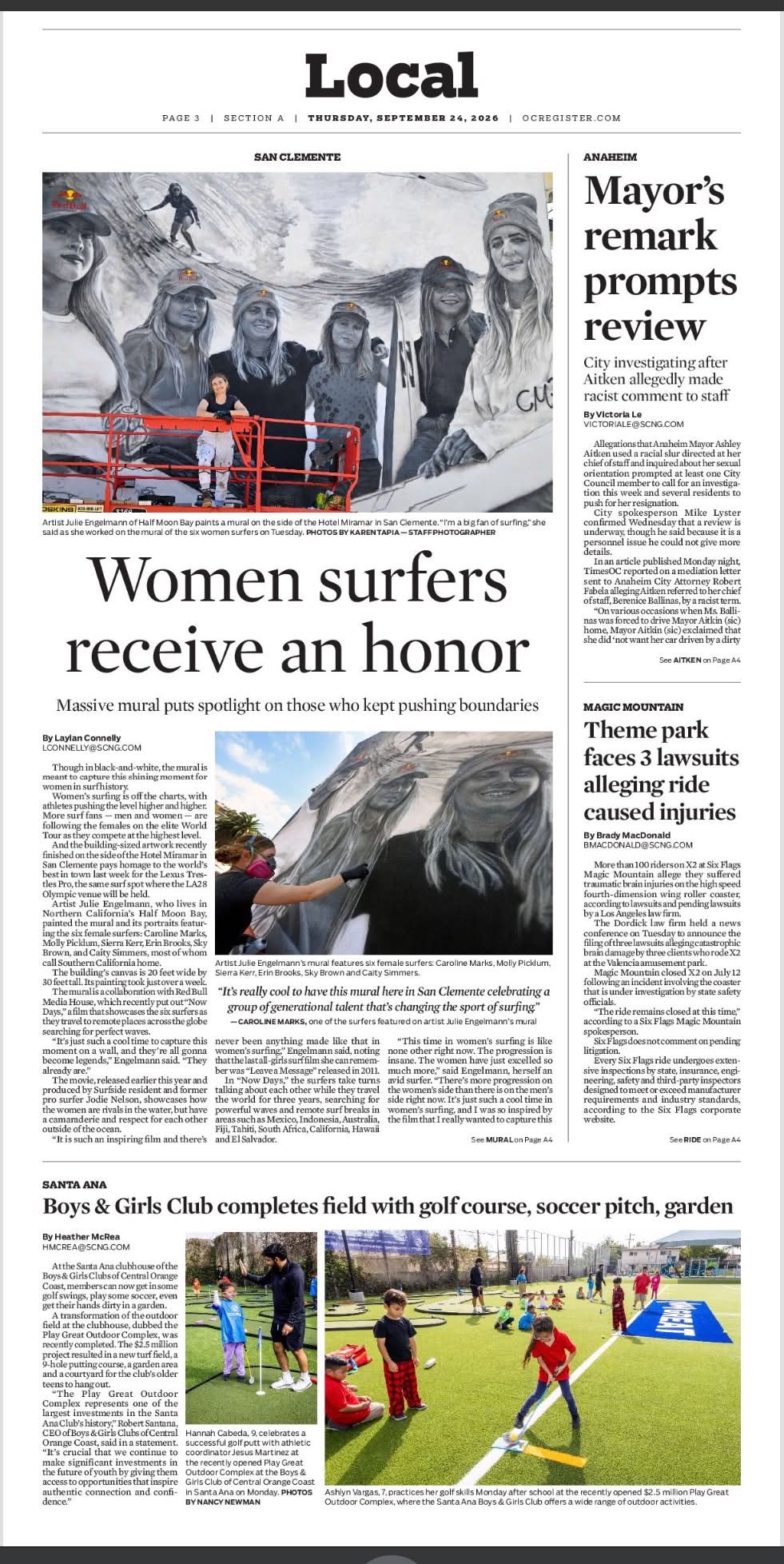Press coverage