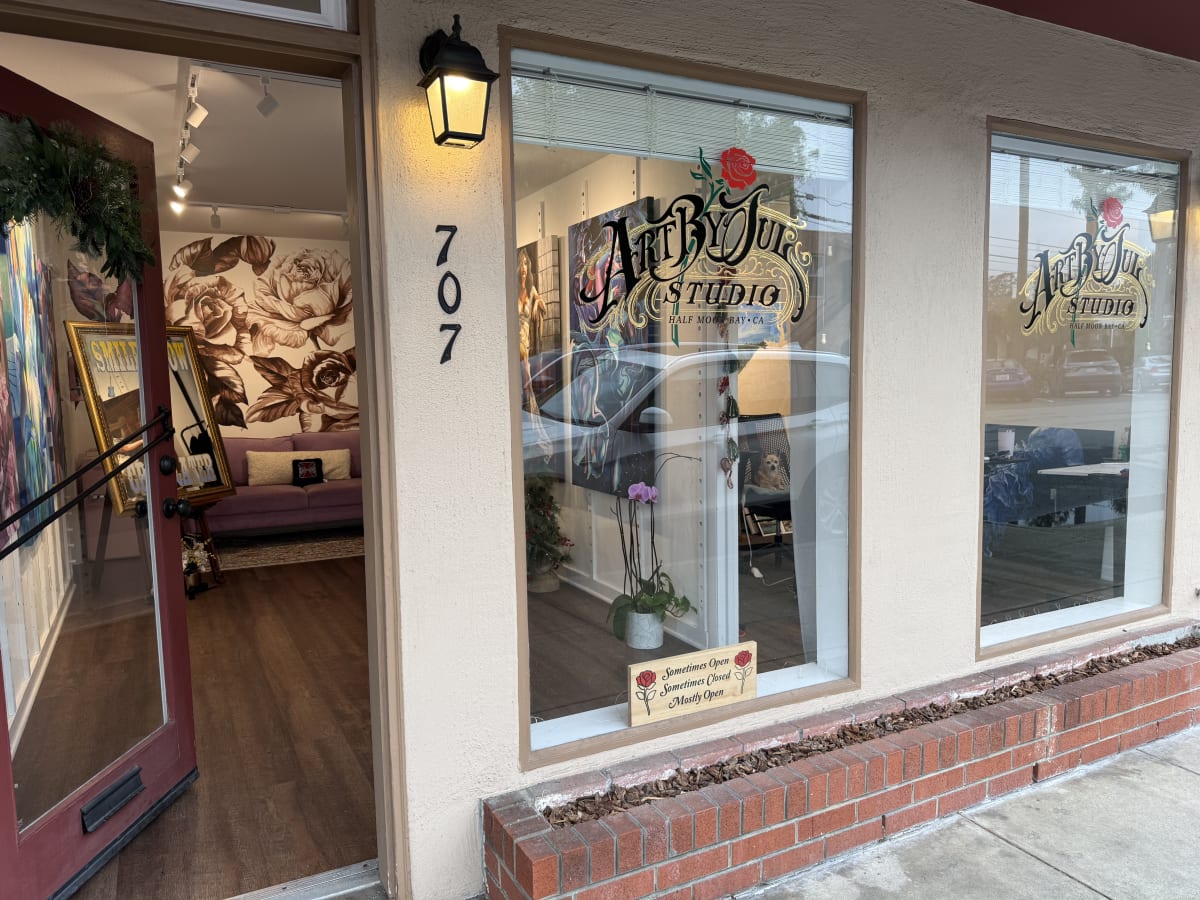 Studio entrance