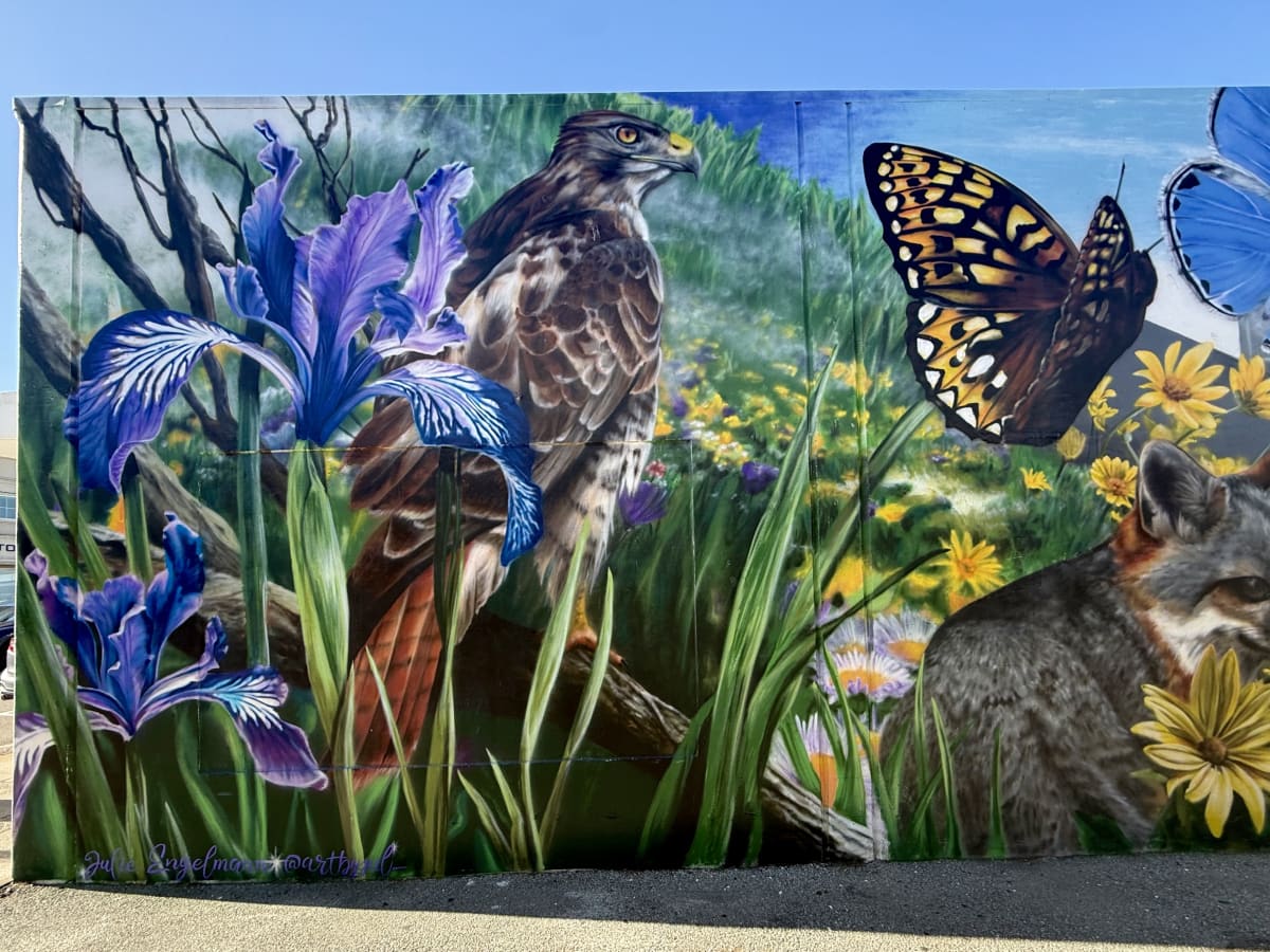 San Bruno Natural History Mural detail