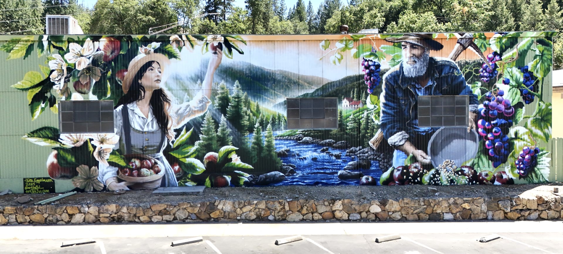 Historical Placerville Mural
