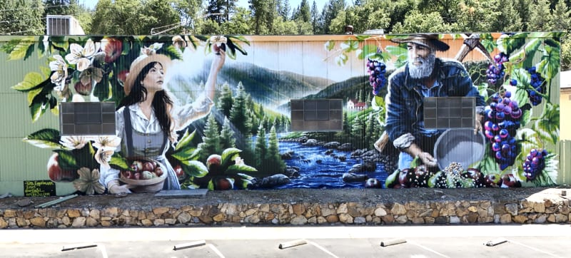 Historical Placerville Mural