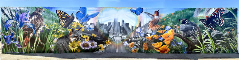 San Bruno Natural History Mural