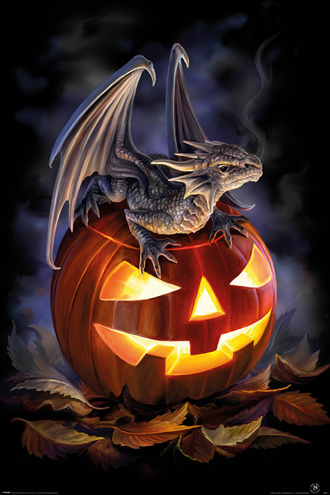 Anne Stokes: Trick or Treat Portrait Poster Anne Stokes: Trick or Treat Portrait Poster