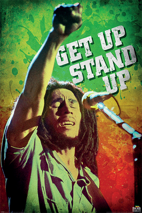 Bob Marley: Get Up Stand Up Portrait Poster Bob Marley: Get Up Stand Up Portrait Poster