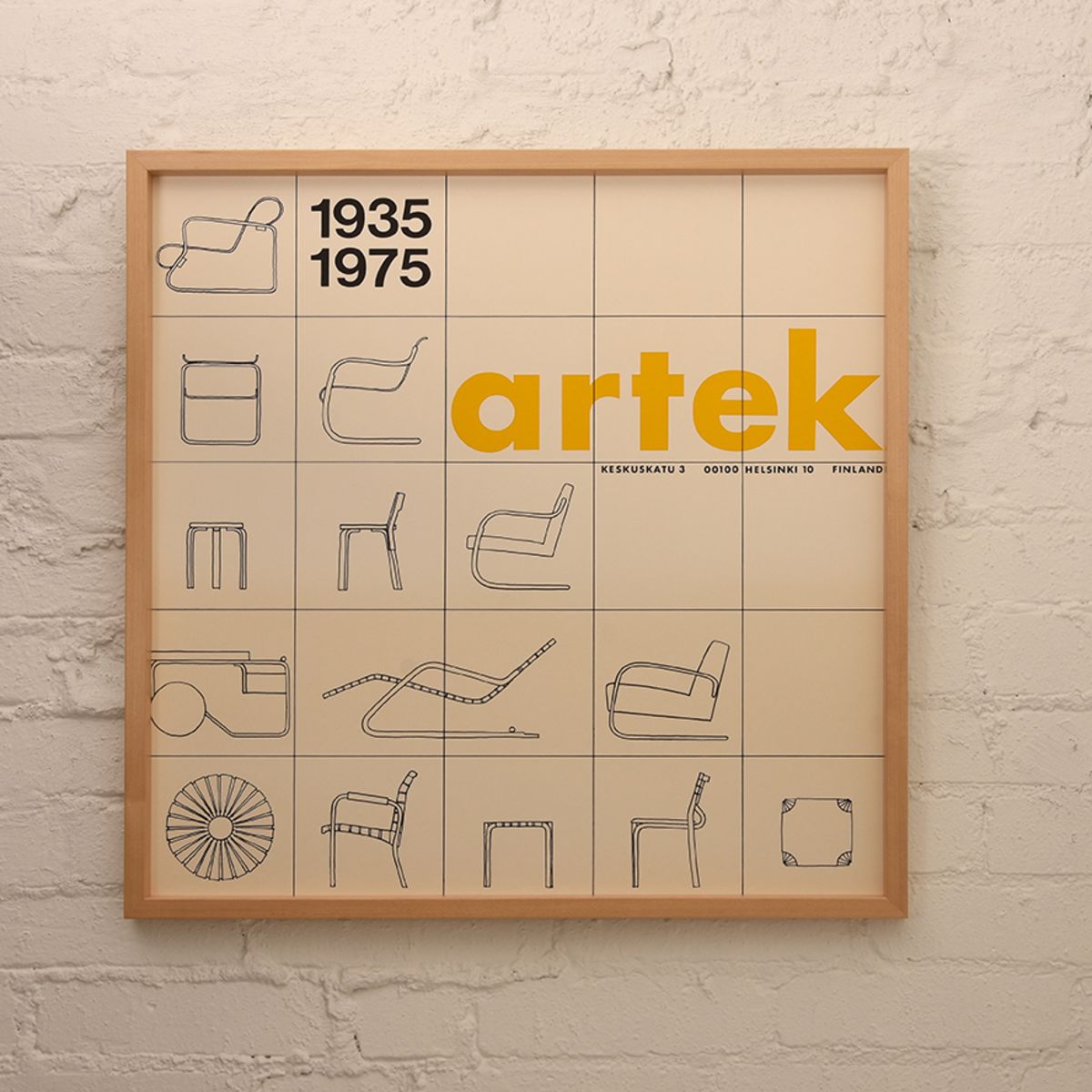 Artek-Anniversary-Poster_Yellow