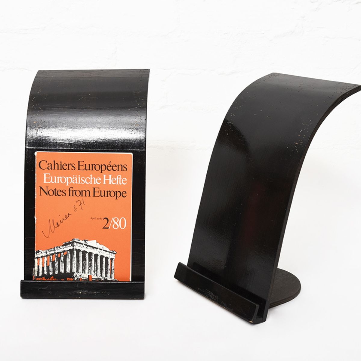 Modernist Book Stand Pair