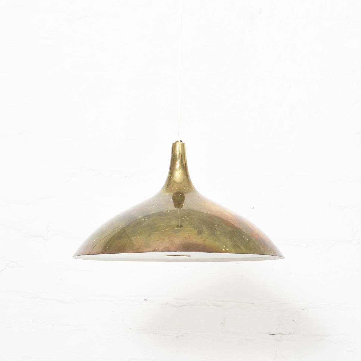 Tynell Paavo Brass ceiling lamp