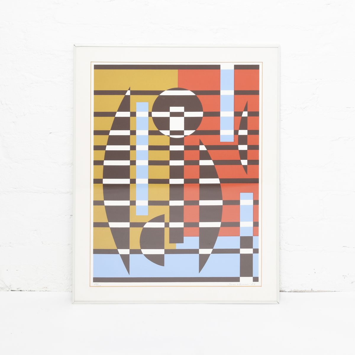 Vanni Sam Geometric print 1984