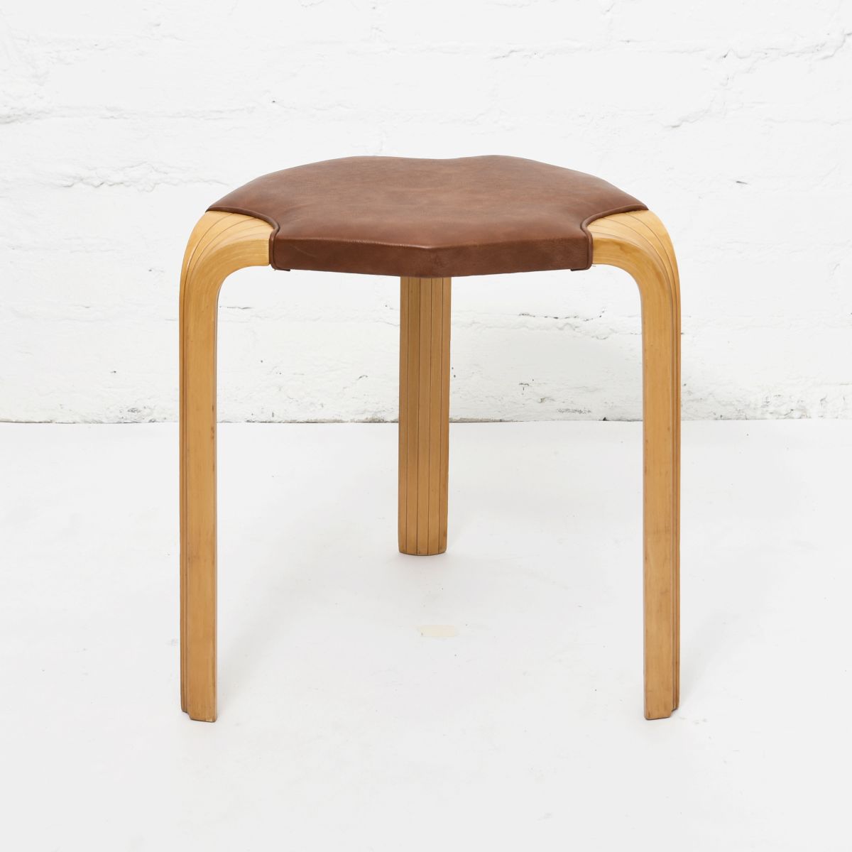 Aalto Alvar Stool X602 brown