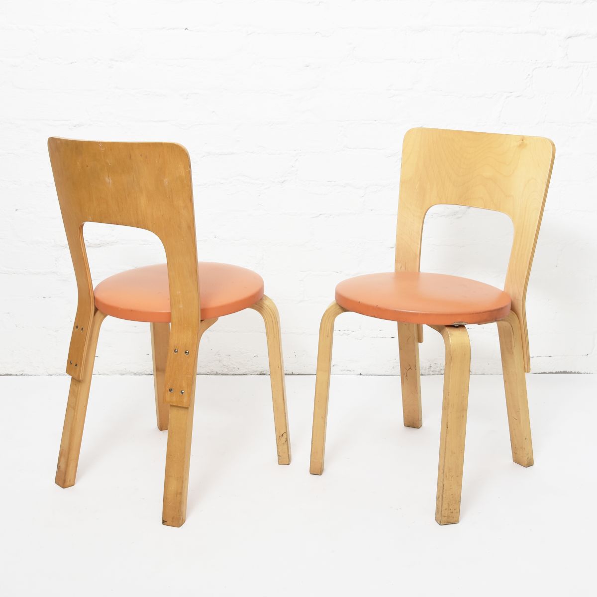 Aalto Alvar Chair66 orange