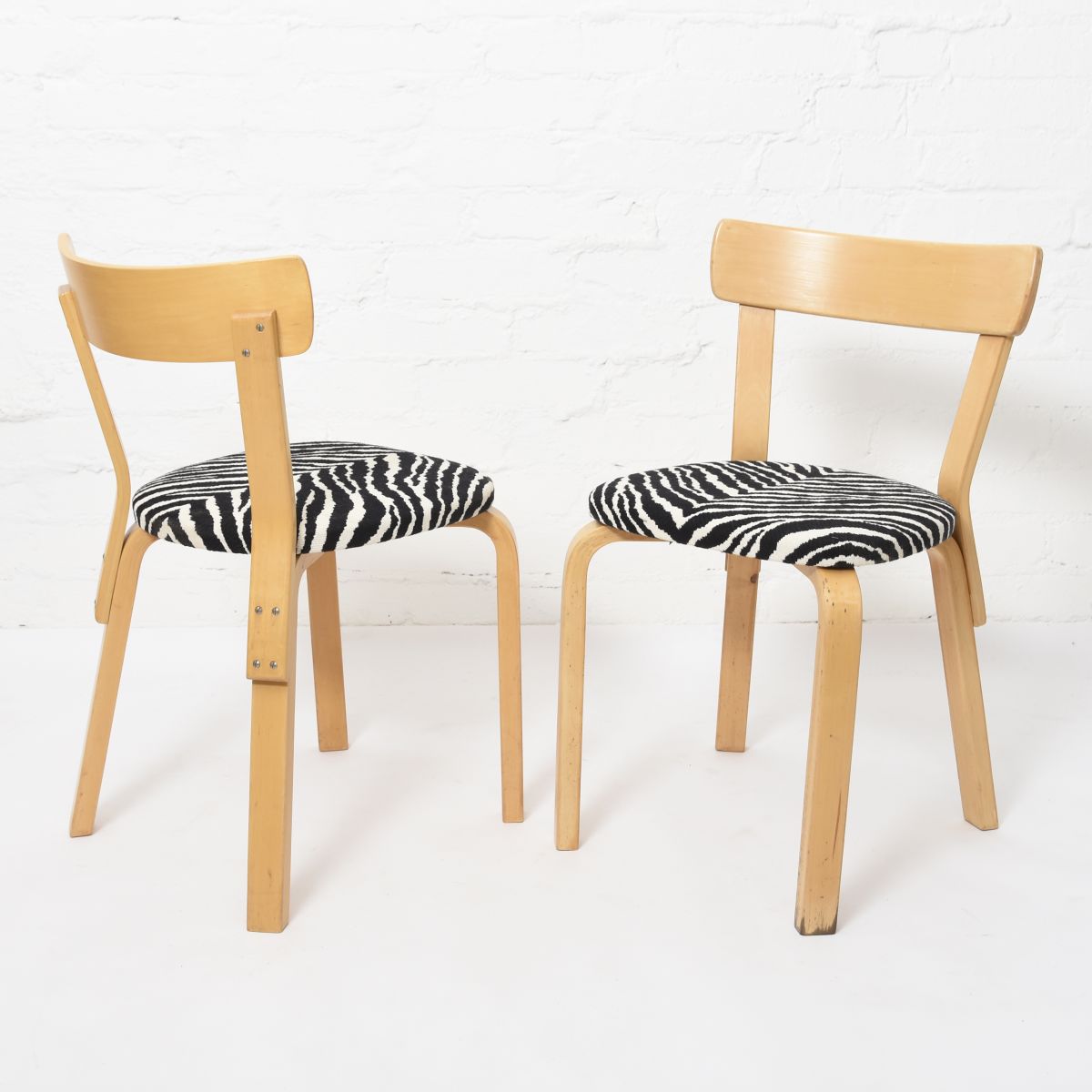 Aalto Alvar chair69 zebra 1960s