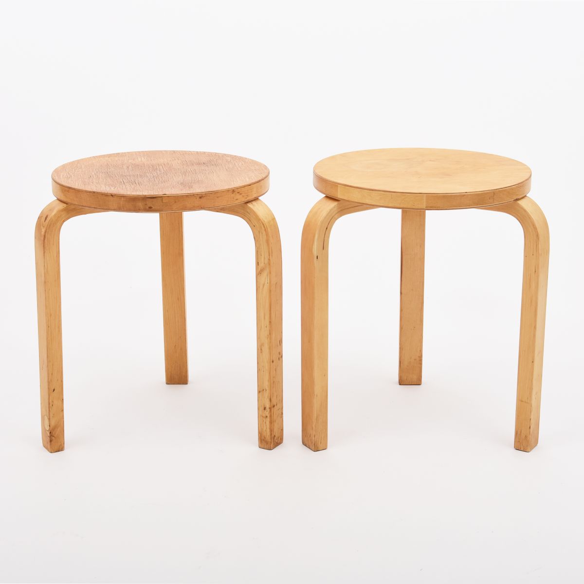 Aalto Alvar Stool60 three leg birch