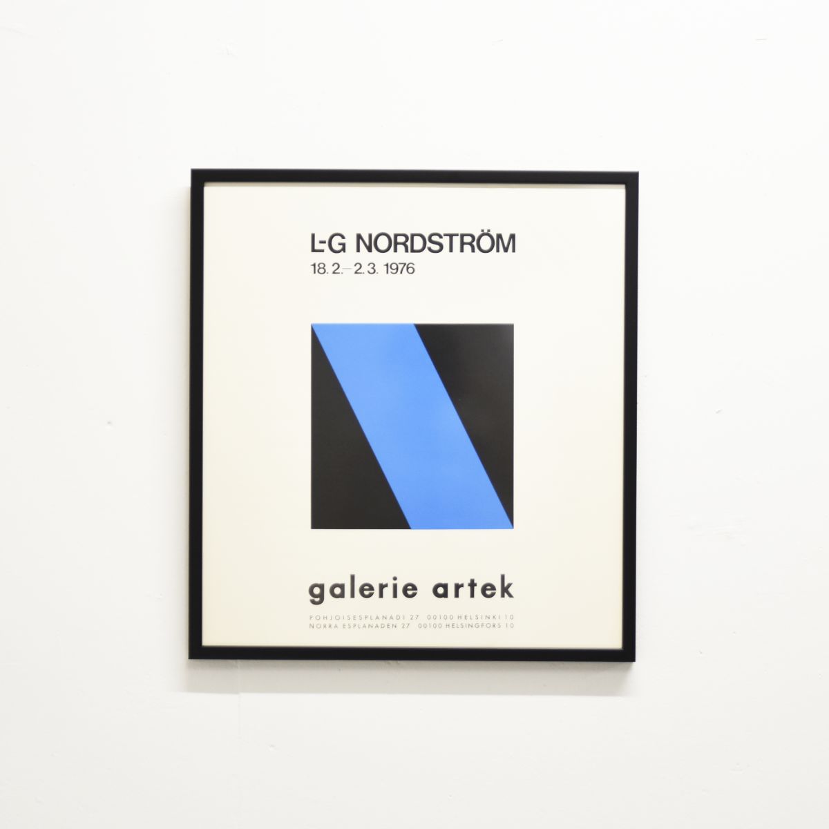 Nordström L G galerie artek poster