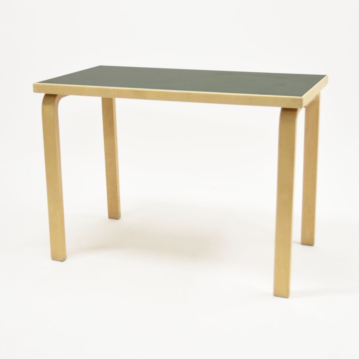 Aalto Alvar table linoleum green