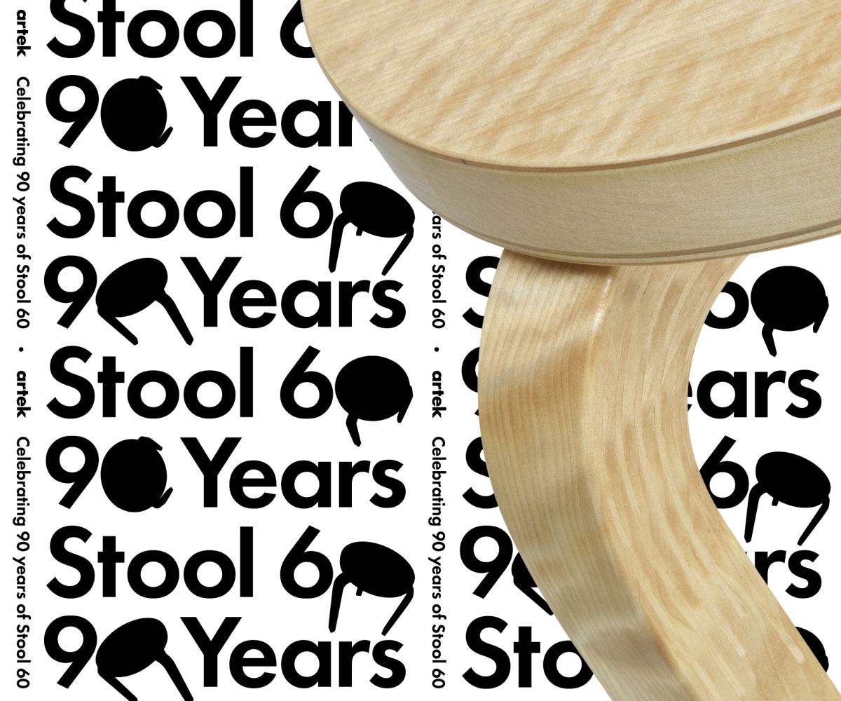 Artek 90 Years Stool60 Key Visual Loimu