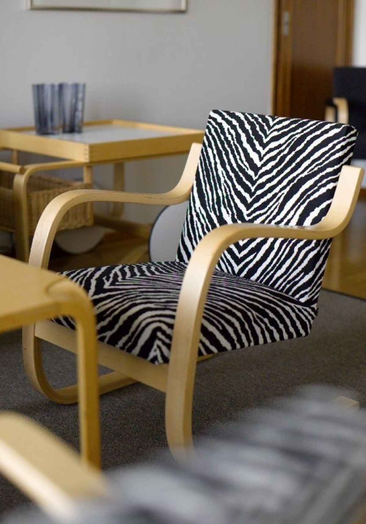 Armchair 402 Zebra Restaurant Savoy