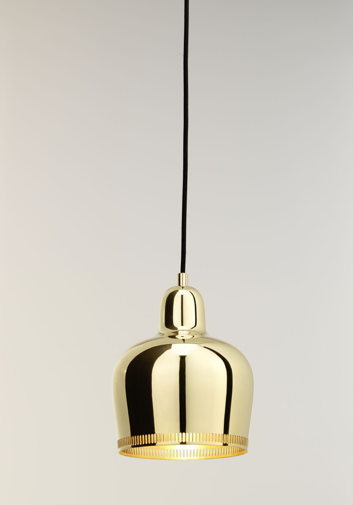 Pendant Light A330S "Golden Bell" Savoy_on