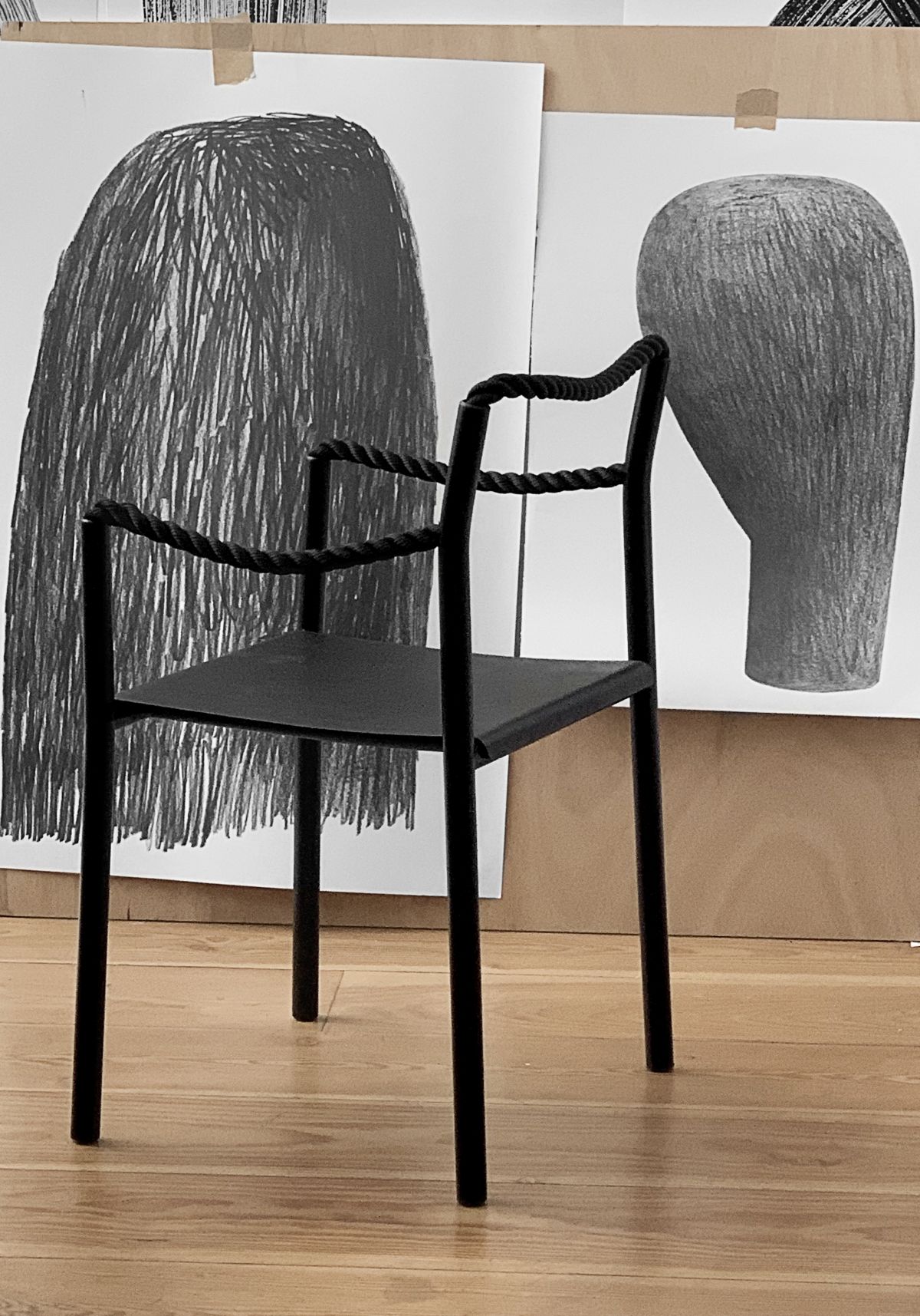 Rope chair Studio Bouroullec