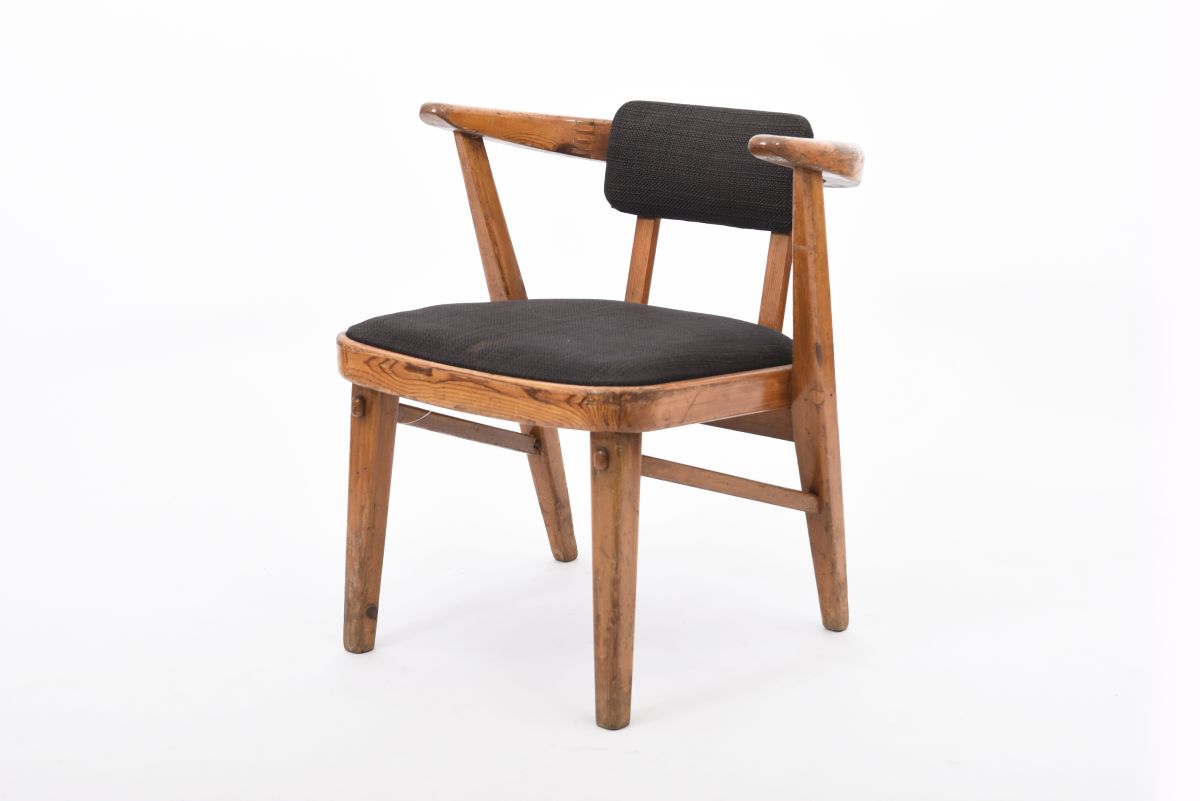 Anonymous wooden armchair