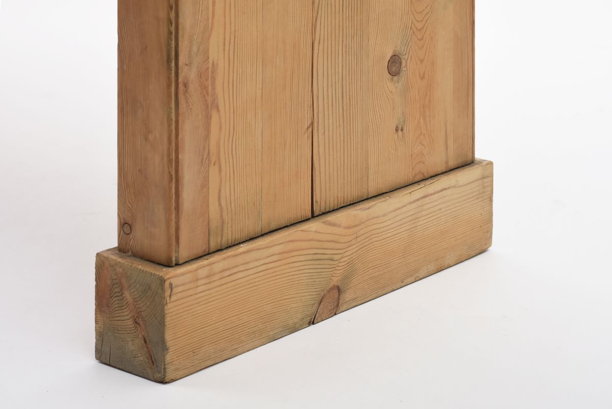 Anonymous Art nouveau pine bench 1910 1920 07