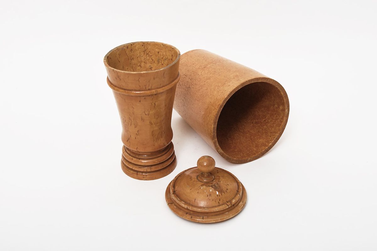 Curly Birch Jars details1