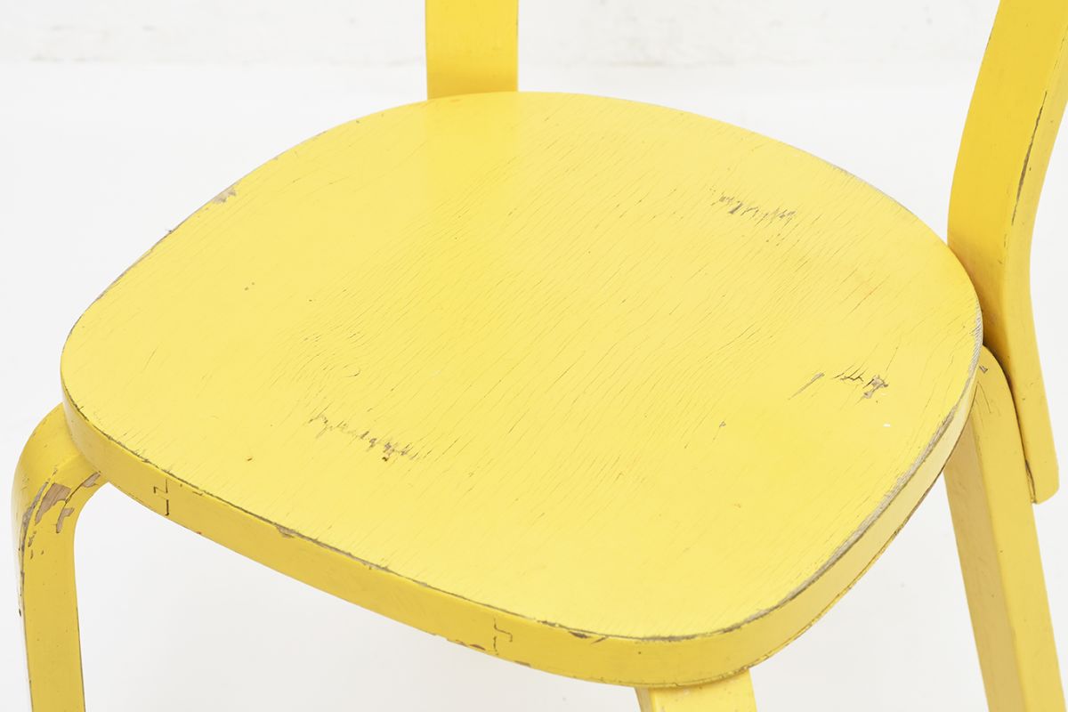 Aalto-Alvar-Chair-69-Painted-Yellow_detail5