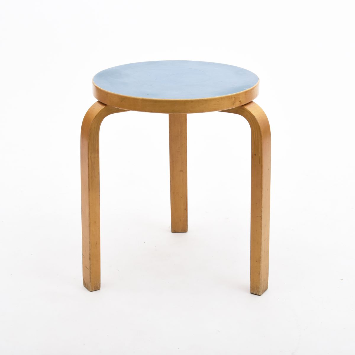 Aalto Alvar Stool 60 blue rino