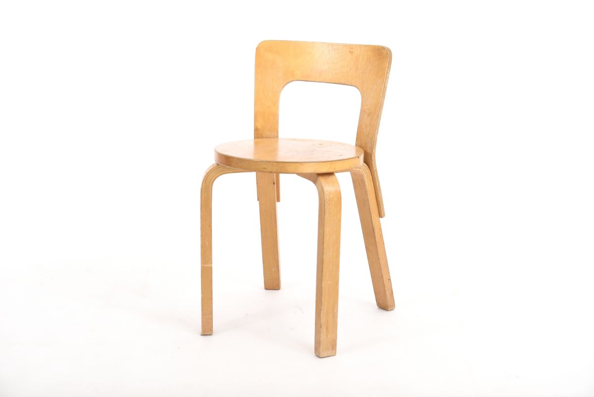 Aalto Alvar Chair N65 birch 1940s