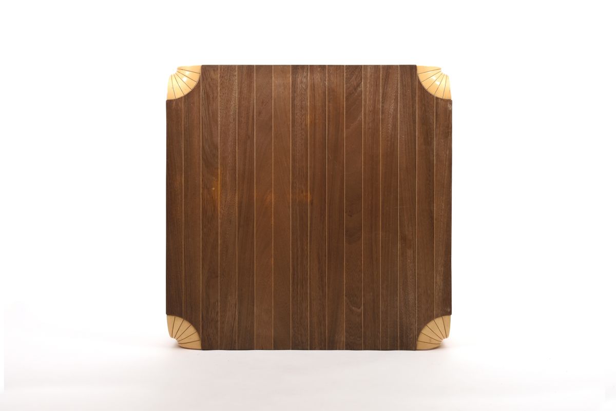 Aalto Alvar X legged coffee table 80x80 top