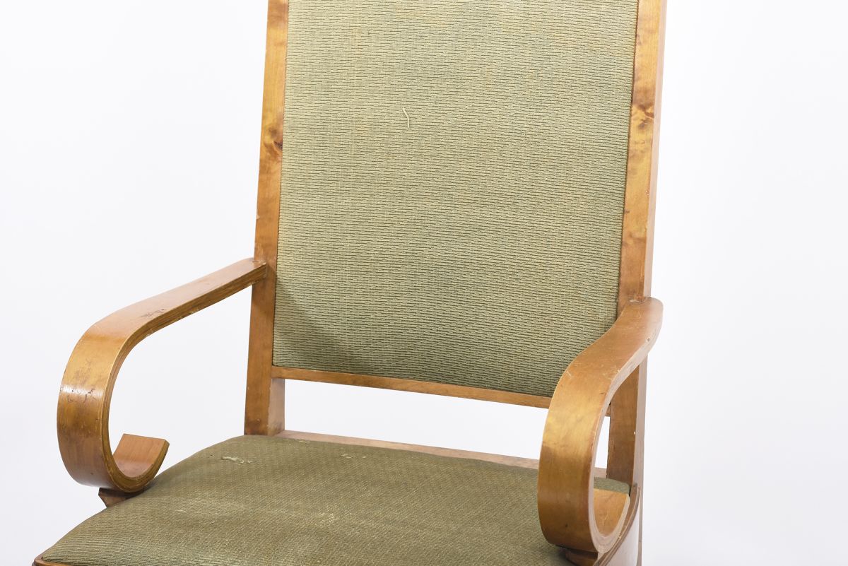 Anonymous Finnish neo classical high back chair 02