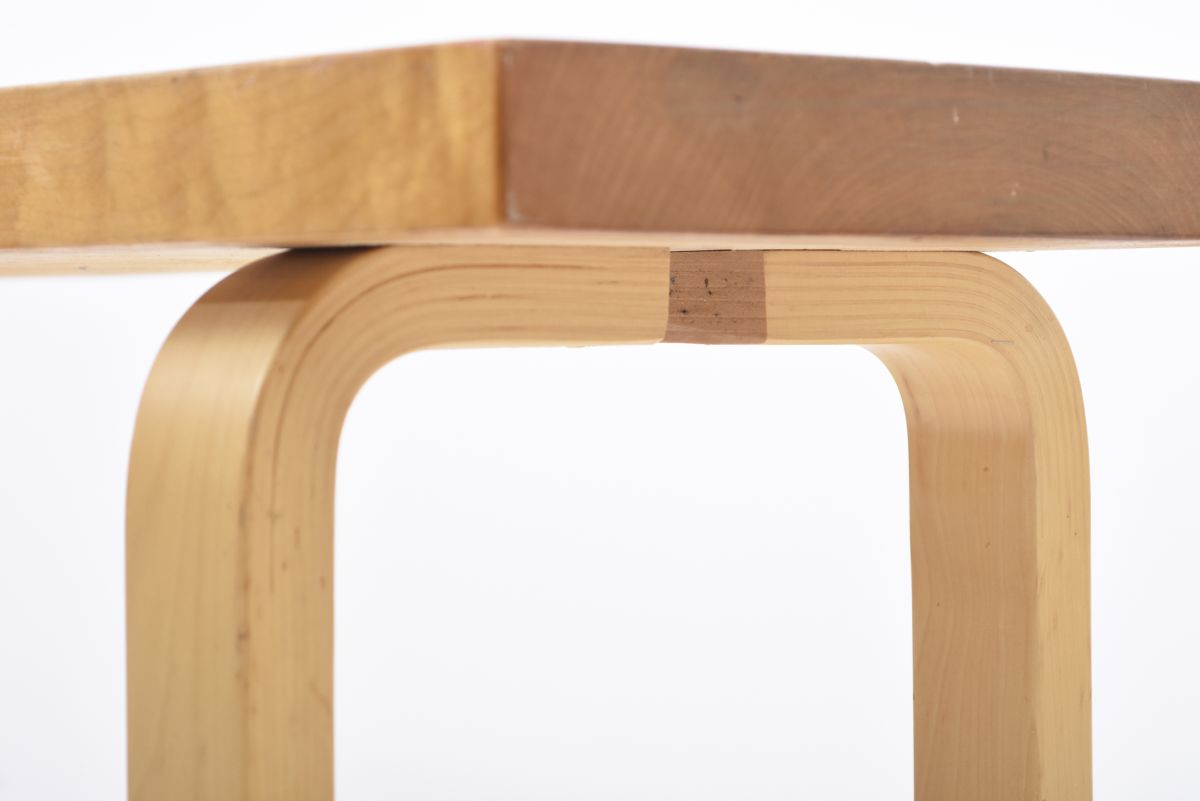 Aalto Alvar Custom order sold wood bench 05