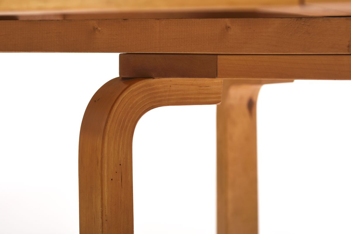 Aalto Alvar Rounde table extention 06