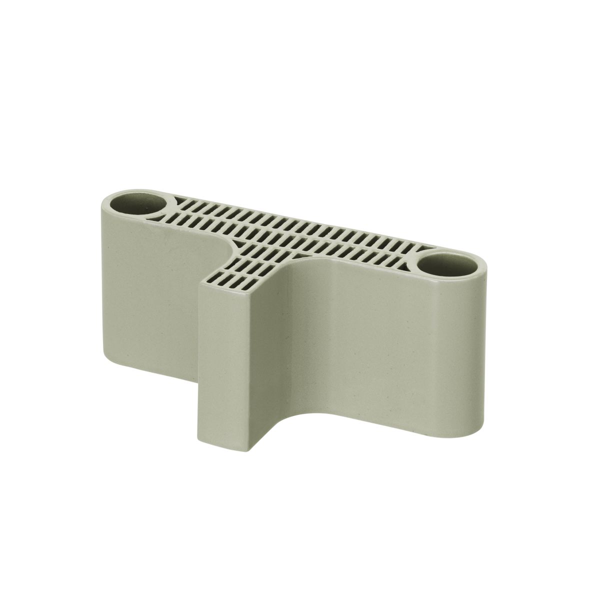 Tiili Candleholder Green gloss F