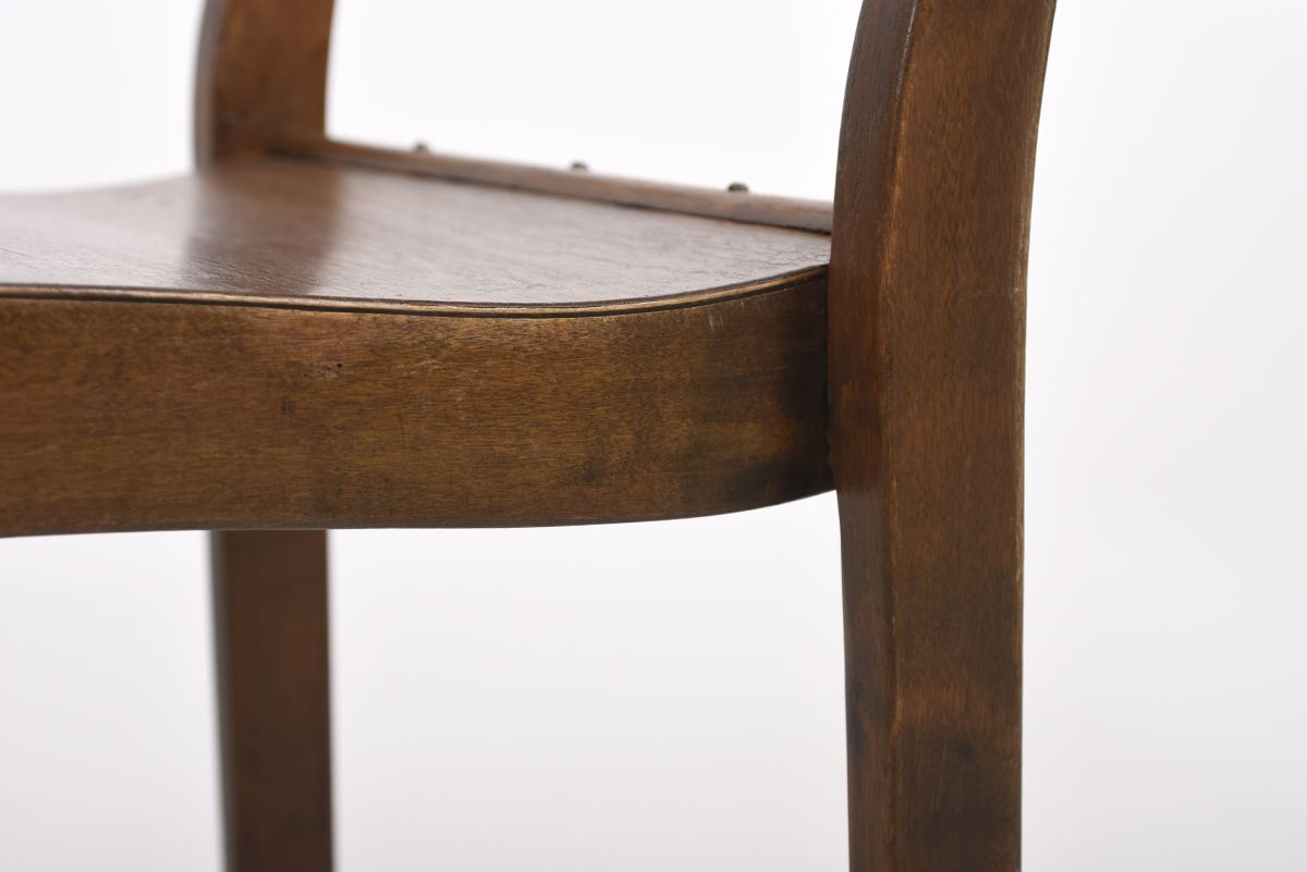 Aalto Alvar Chair 611 stained stamped 11