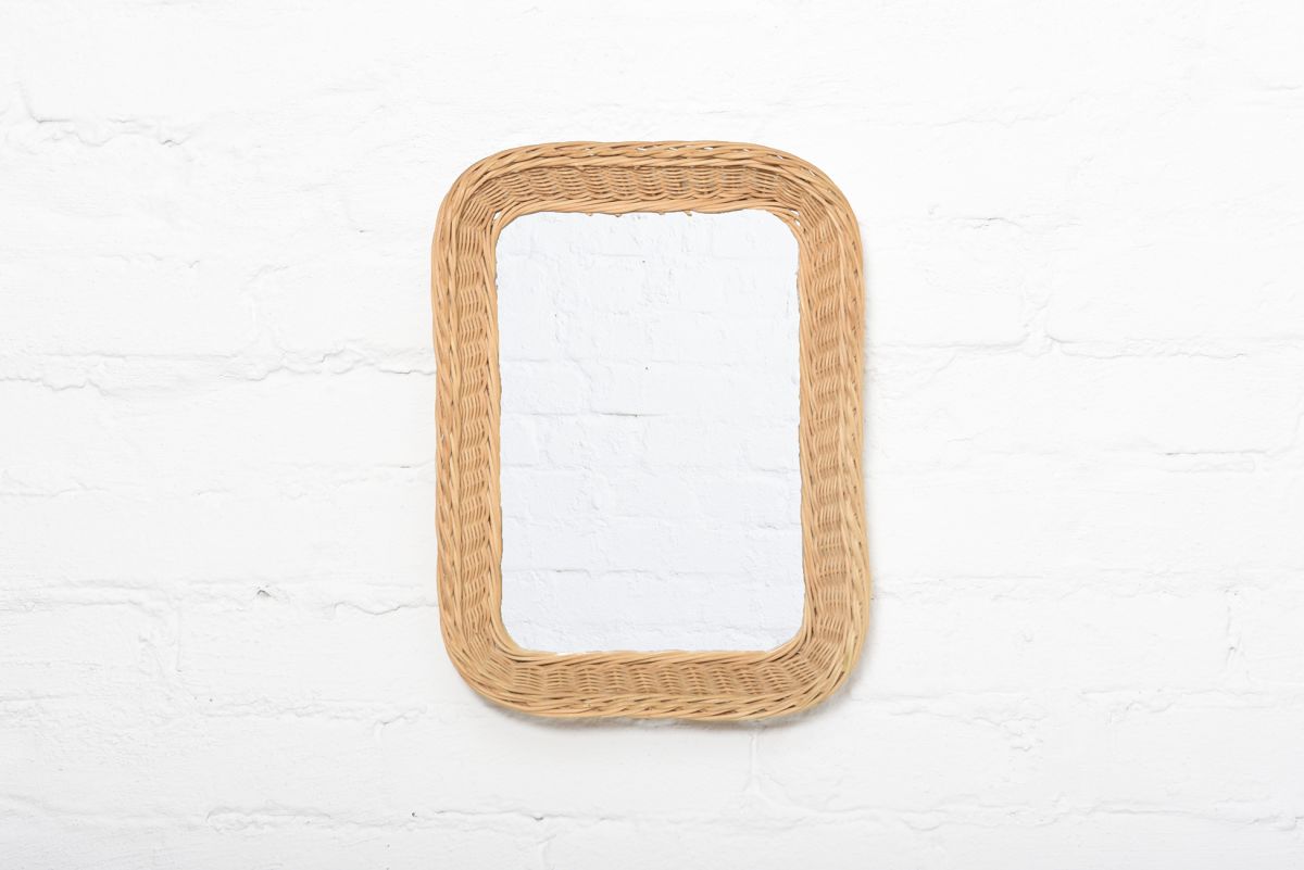 Anonymous Rattan mirror Sokeva oy