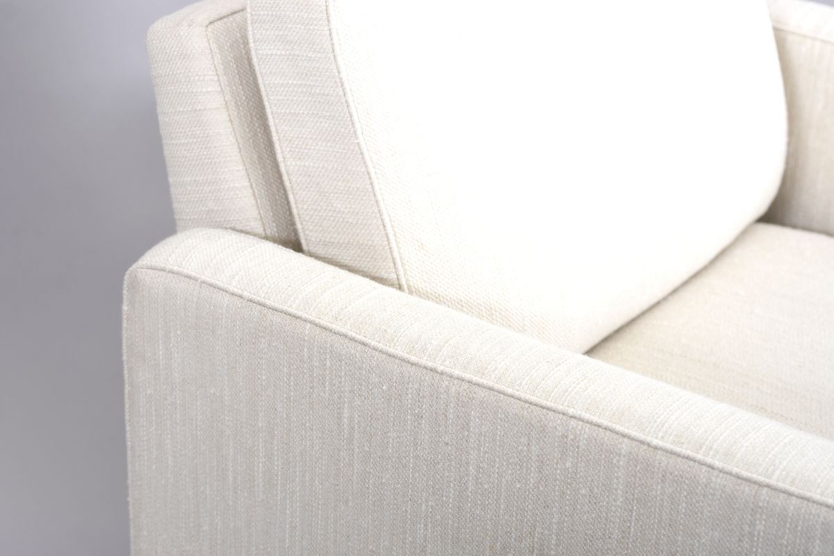 Aalto Alvar Armchair 511 white wool fabric 03