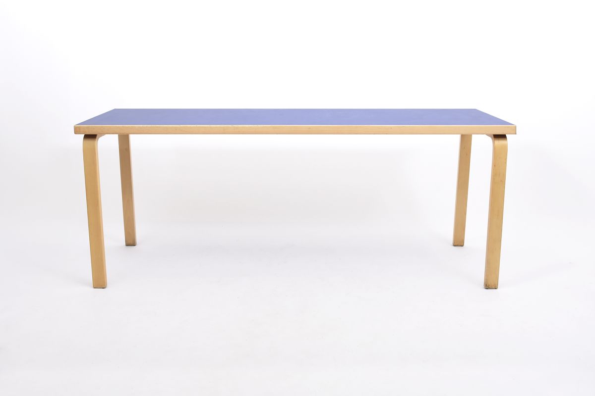 Aalto Alvar Table 180cm blue all