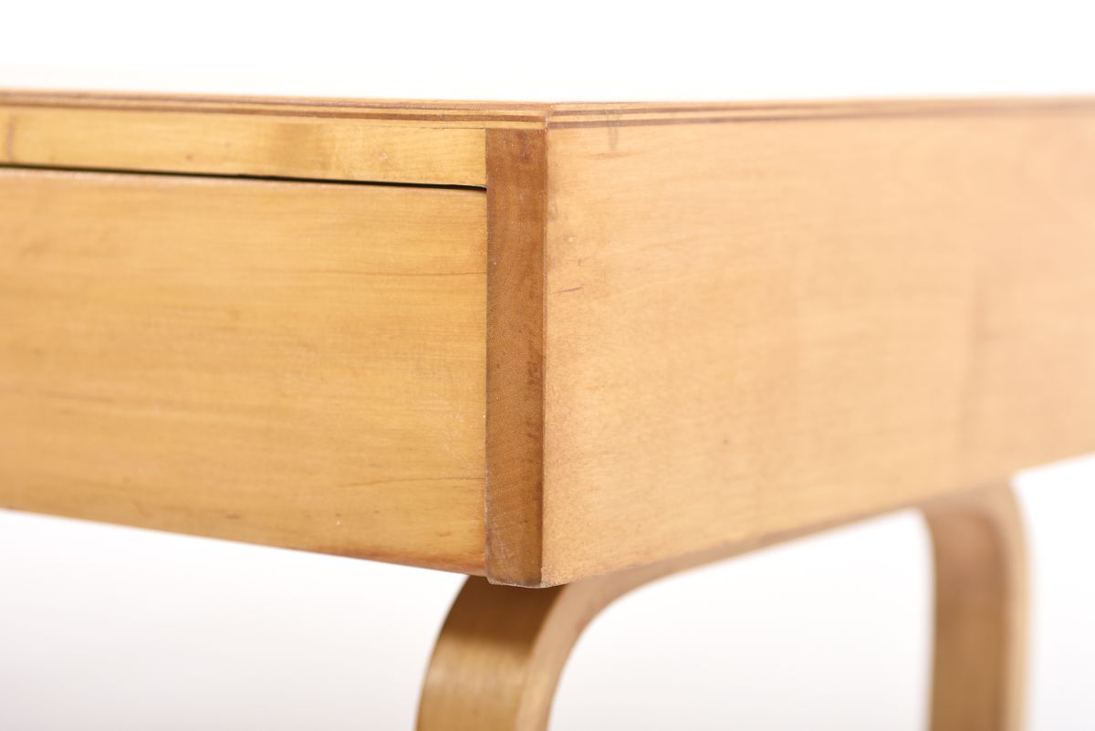 Aalto Alvar Wall Console with Drawers 03