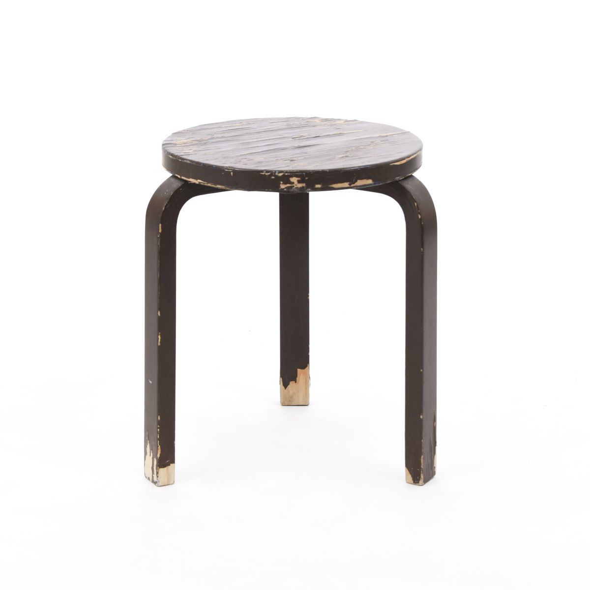 Aalto Alvar Stool 60 brown paint