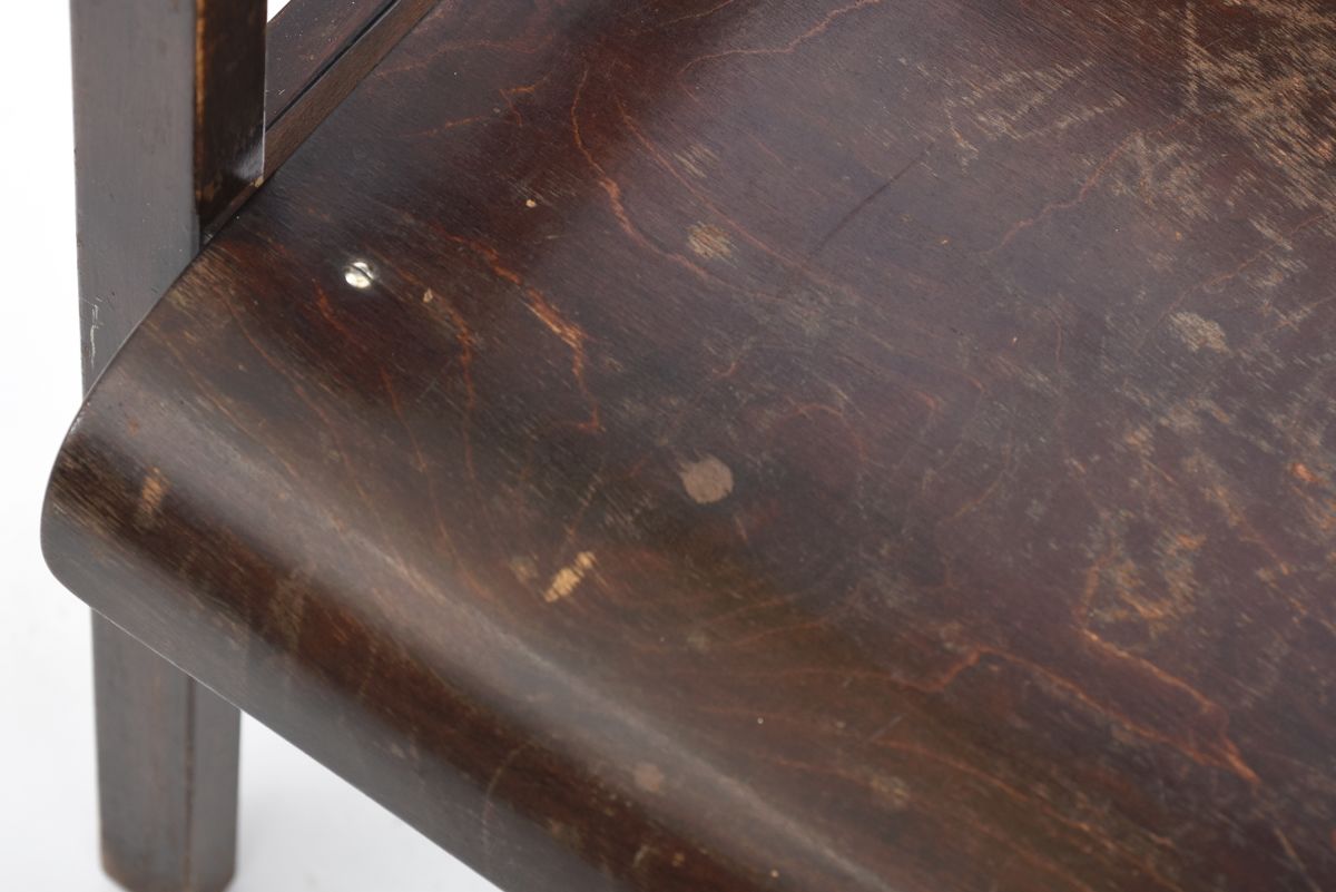 Aalto Alvar Hallway chair stained 07