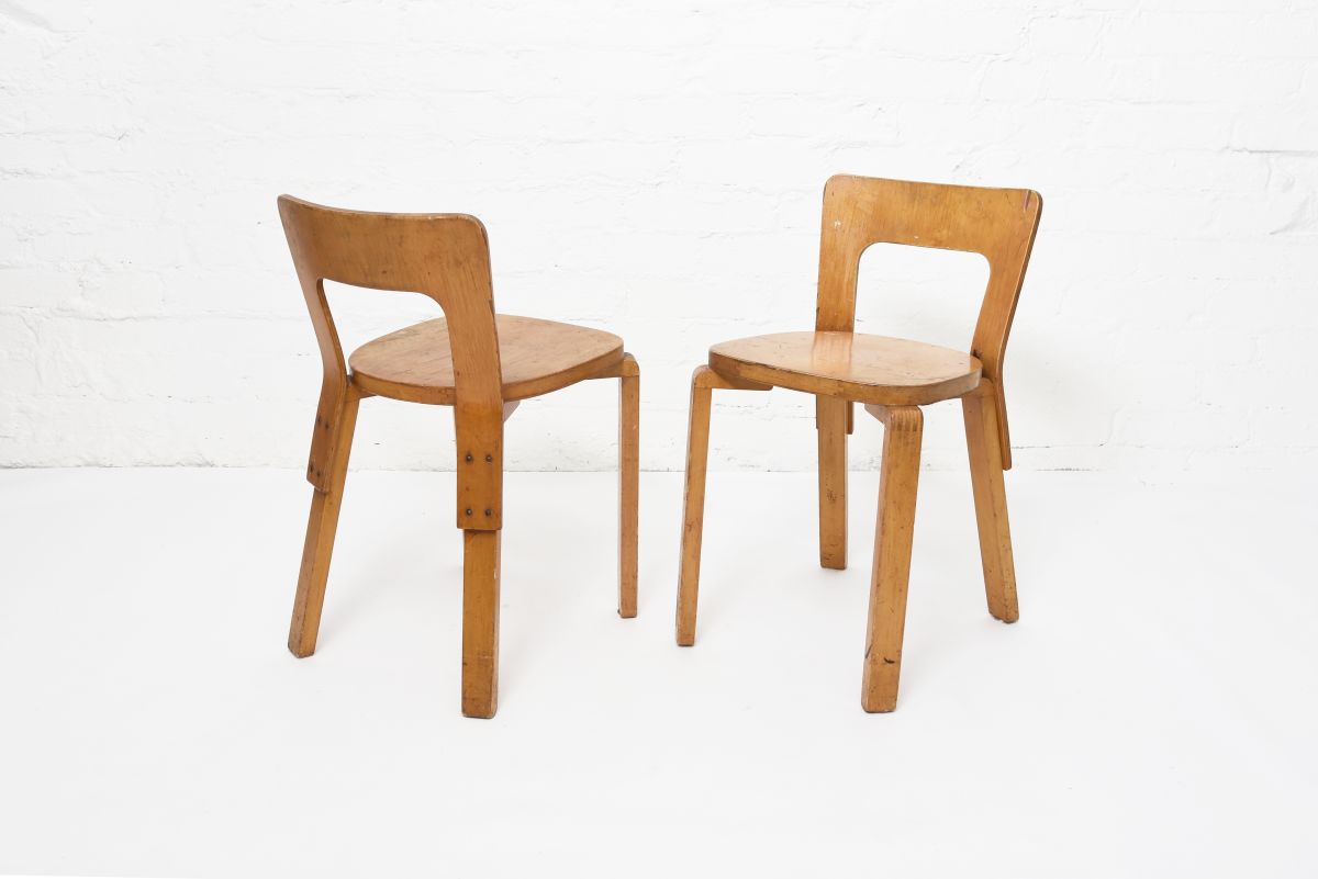 Aalto Alvar chair 65 war leg