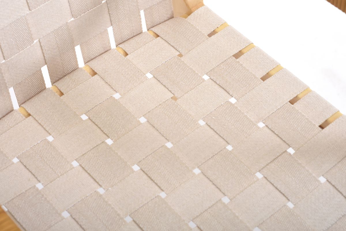 Aalto Alvar Chair 45 natural linen webbing 07