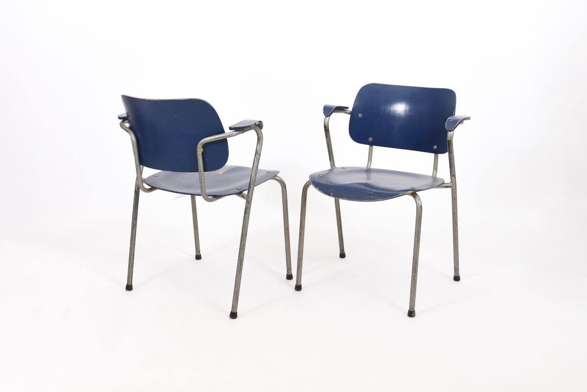Tapiovaara Ilmari Lukki chair blue