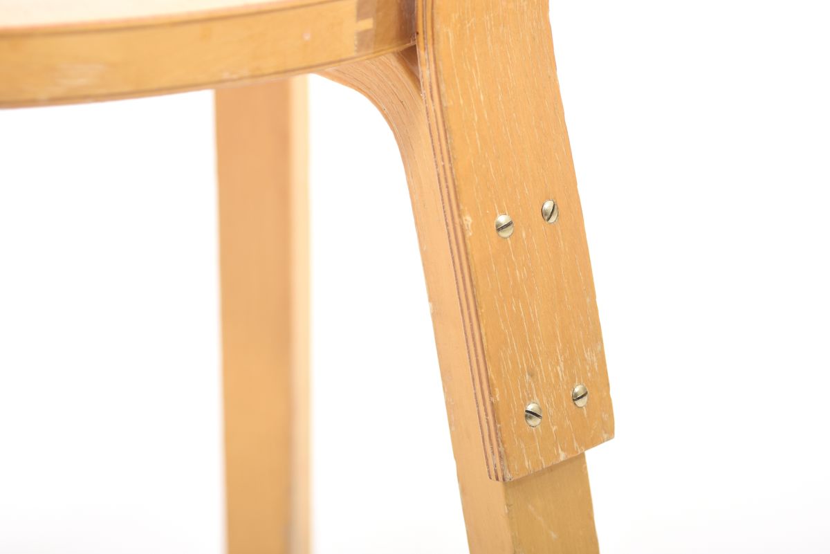 Aalto Alvar Chair A65 birch 07