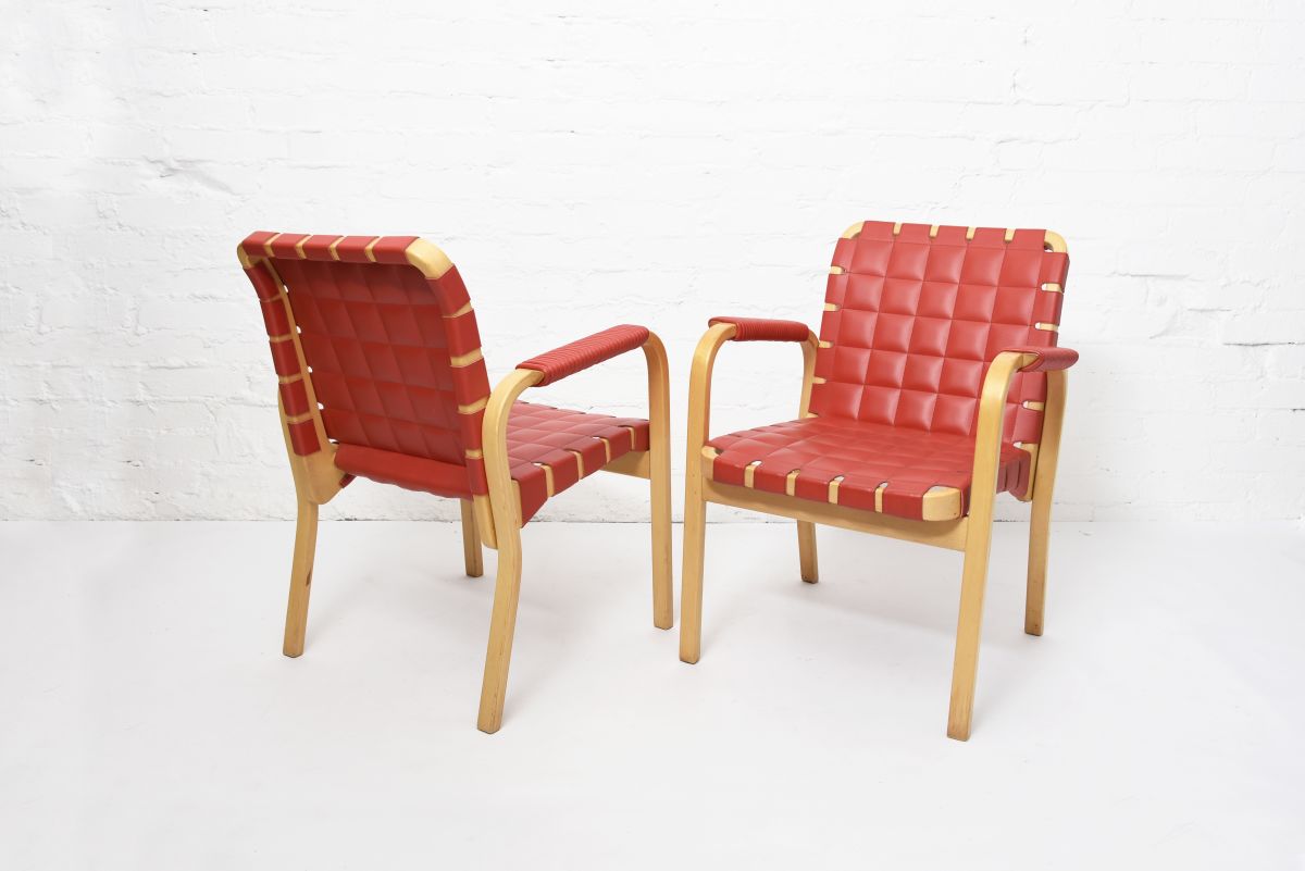 Aalto Alvar Armchair 45 red
