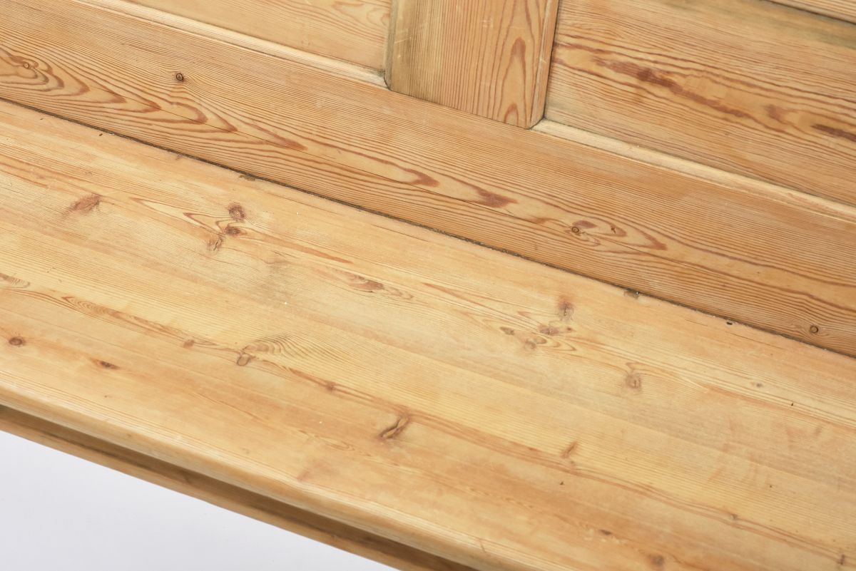 Anonymous Art nouveau pine bench 1910 1920 05
