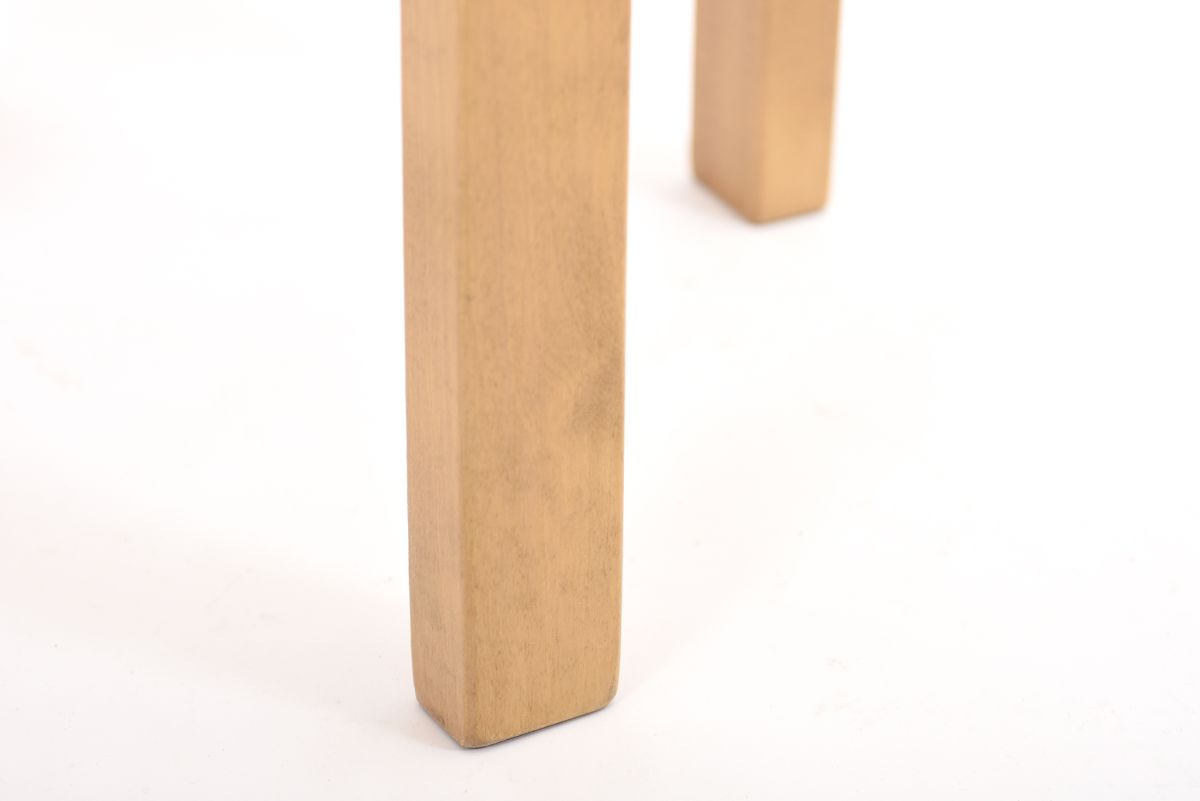 Aalto Alvar Stool E60 birch black seat 04