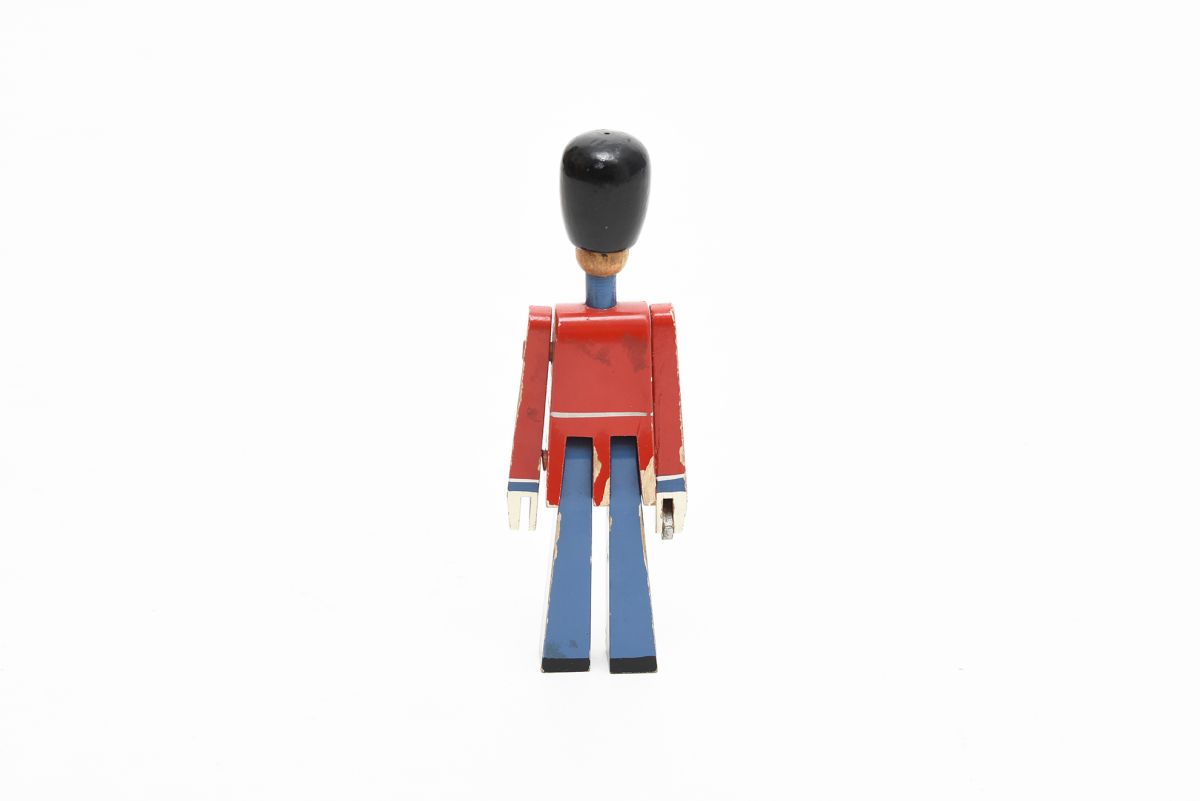 Anonymous Wooden toy soldier back