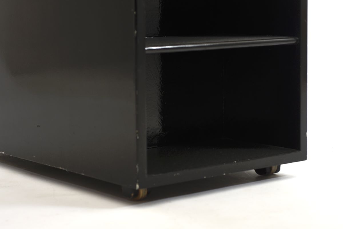 Aalto Alvar Chest of drawers black paint 09